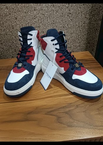 Bağcıklı Çok Renkli Kadın Sneaker - Görsel 3