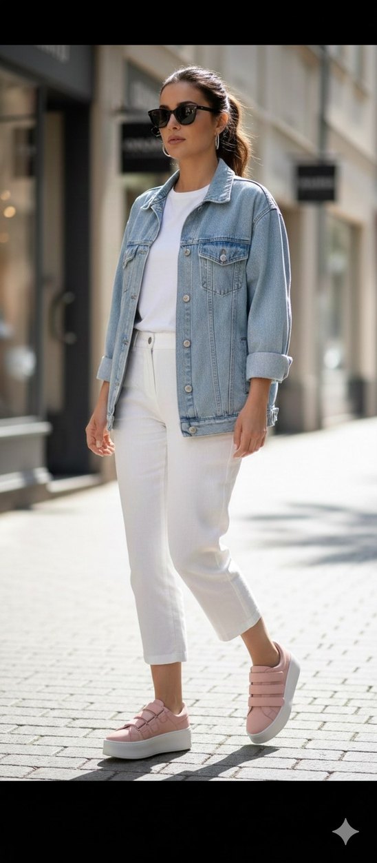 Kadın Platform Spor Ayakkabı - Görsel 4