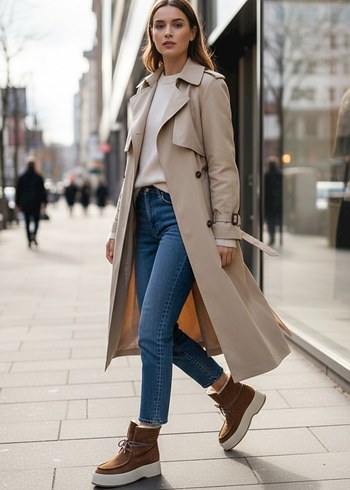 Kürklü Dolgu Topuk Botlar - Görsel 4