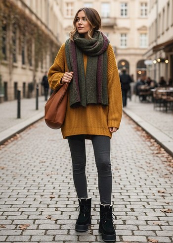 Kürklü Dolgu Topuk Botlar - Görsel 8