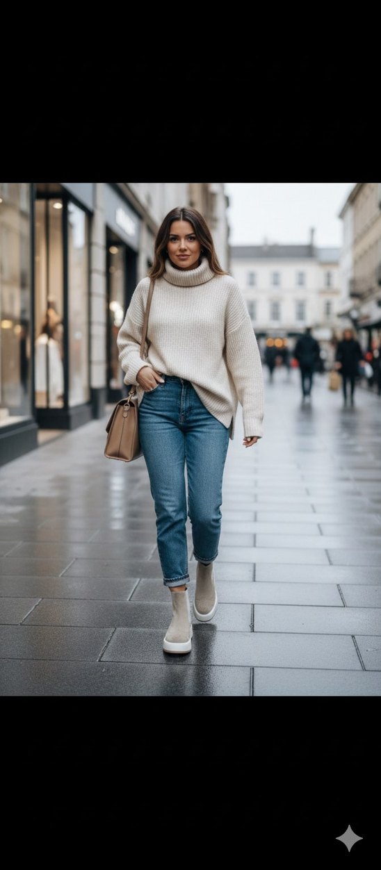 Bej Süet Platform Topuklu Kadın Bot - Görsel 2