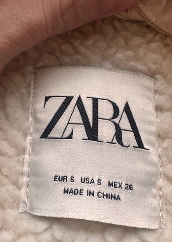 Sokak Stili Bej Kürklü Kadın Ceket - Görsel 3