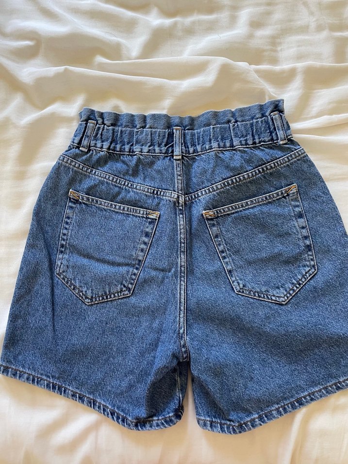 Pull&Bear kadın kot şort - Görsel 4