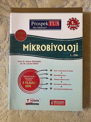 Prospektus mikrobiyoloji konu kitabı (2 cilt)