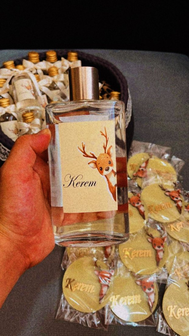 kolonya  200 ml - bebek çikolatası yanında İkramlık - Görsel 2