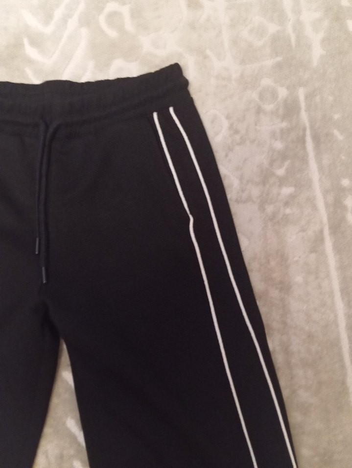 DeFacto Siyah Rahat Kesim Eşofman Altı - Görsel 2