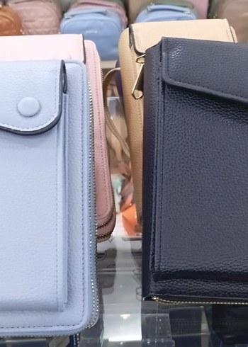 Kadın Pembe Deri Modern Klasik Çapraz Çanta - Görsel 3