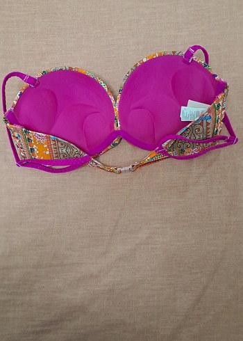 Penti Renkli Bohem Desenli Bikini Üstü