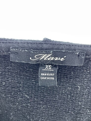 xs Beden siyah Renk Mavi Jeans Sweatshirt %70 İndirimli.
