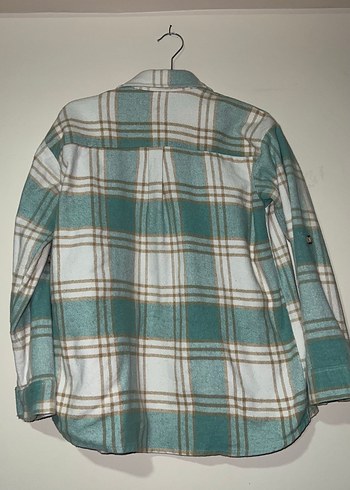 Düğmeli Uzun Kollu Kadın Gömlek - Görsel 3