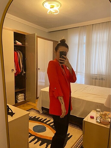 Pull and Bear Nar çiçeği ceket