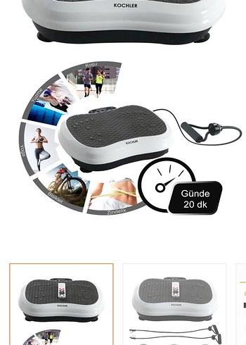 Kochler Gri Beyaz Step Platform