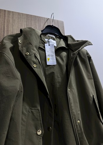 xl Beden haki Renk Haki Kadın Günlük bomber Ceket