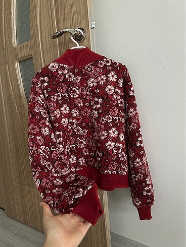 xl Beden bordo Renk Koton bluz