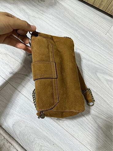 Stradivarius Stradivarius süet çanta