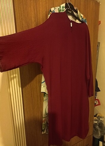 Bordo salaş tunik 