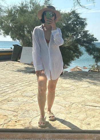 Plaj gömleği - Görsel 7