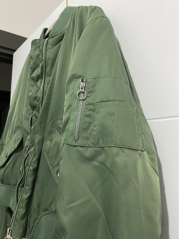 l Beden yeşil Renk Pull&Bear Bomber Ceket