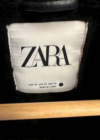 Kadın Siyah Kürklü Biker Deri Ceket - Görsel 2