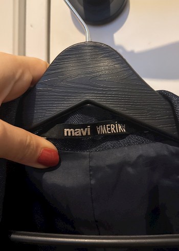 Mavi Amerika Koleksiyonu Kadın Blazer Ceket S/M - Görsel 4