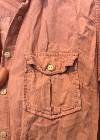 Pamuklu Vintage Effect Mudo Kadın Gömlek - Görsel 2