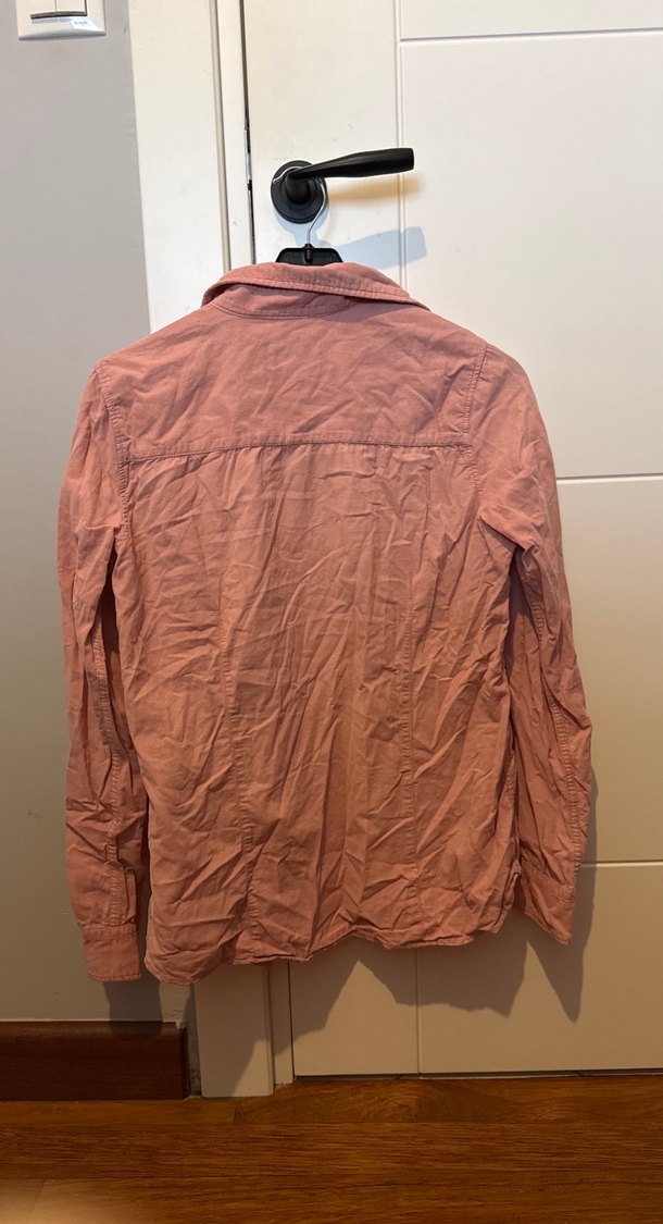 Pamuklu Vintage Effect Mudo Kadın Gömlek - Görsel 4