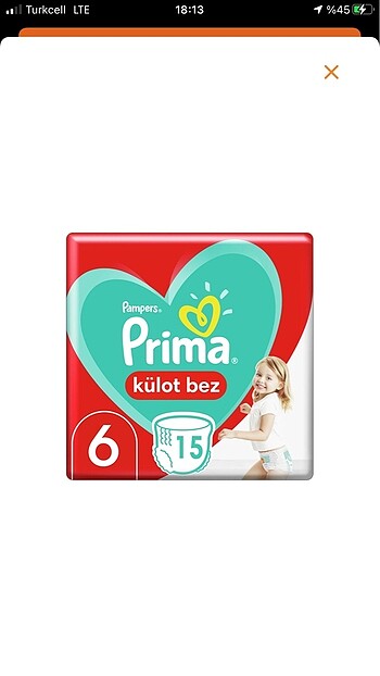 Prima külot bez