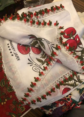 domates  desenli yazmalar - Görsel 2