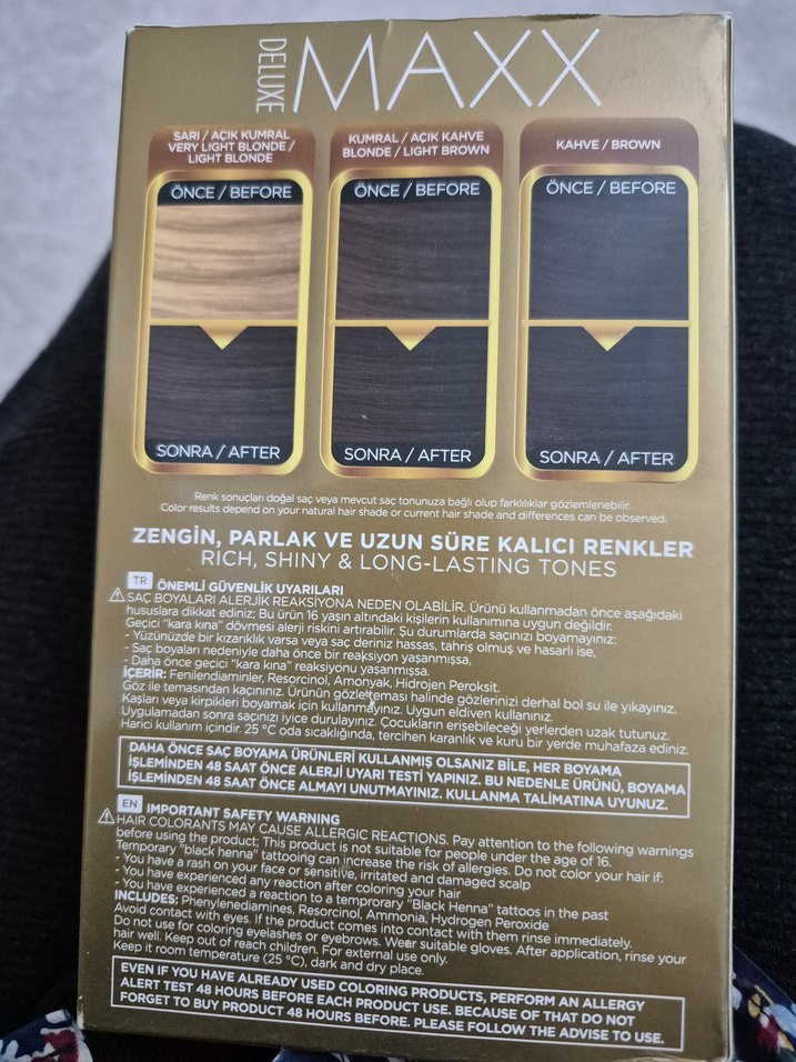 Maxx Deluxe Koyu Kumral Saç Boyası 6.0 - Görsel 2
