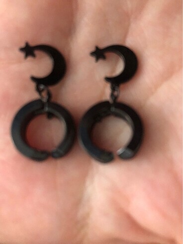 Kıstırmalı çelik küpeler - Görsel 11