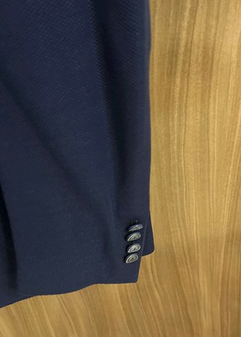 Düğmeli Lacivert Erkek Ceket, Normal Boy - Görsel 3