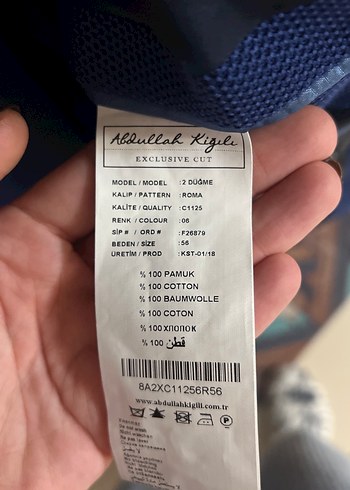 Düğmeli Lacivert Erkek Ceket, Normal Boy - Görsel 7