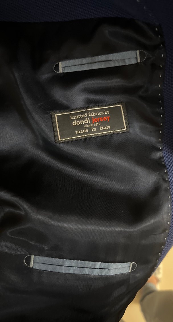 Düğmeli Lacivert Erkek Ceket, Normal Boy - Görsel 5