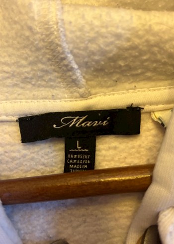 Kadın Beyaz Kapüşonlu DC Baskılı Sweatshirt - Görsel 5