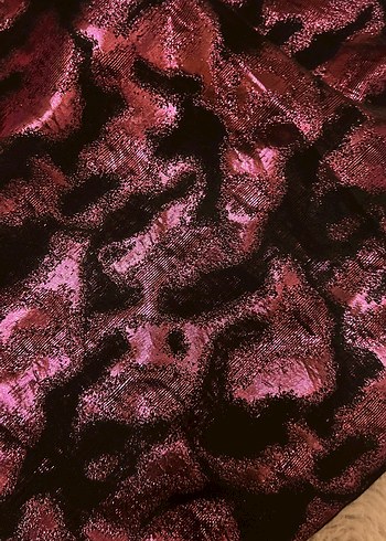 V Yaka Gri Midi Elbise, Pilili, Kolsuz - Görsel 9