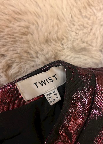 V Yaka Gri Midi Elbise, Pilili, Kolsuz - Görsel 7