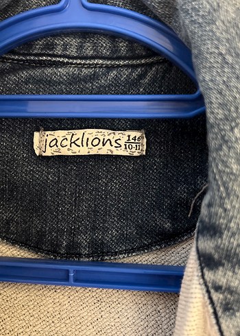 Erkek çocuk Denim Midi Ceket Düğmeli - Görsel 4