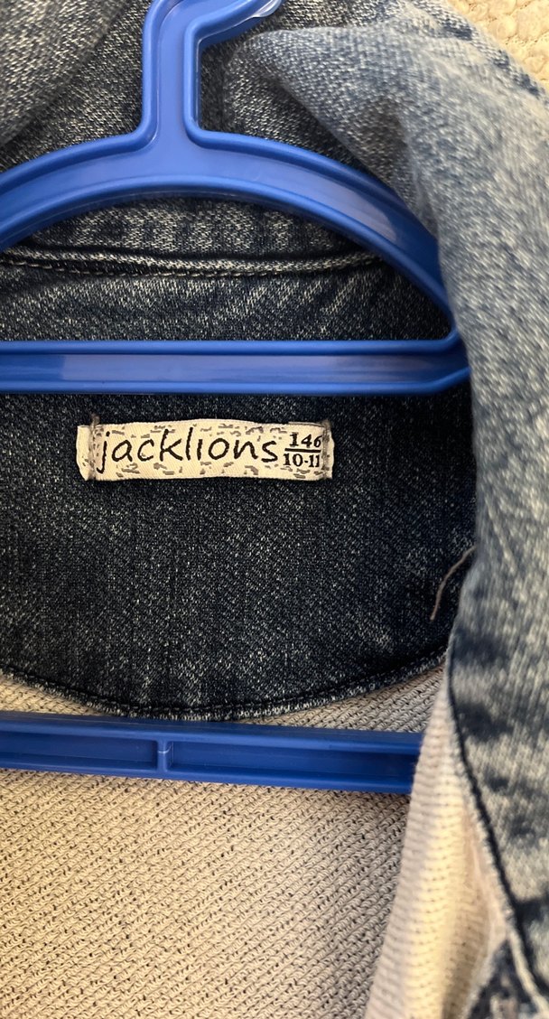 Erkek çocuk  Denim Midi Ceket Düğmeli - Görsel 4