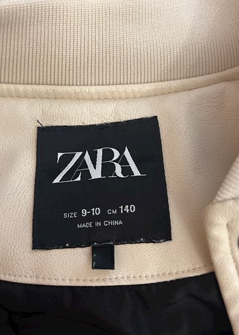 Düğmeli Beyaz Deri erkek çocuk  Ceket - Görsel 2