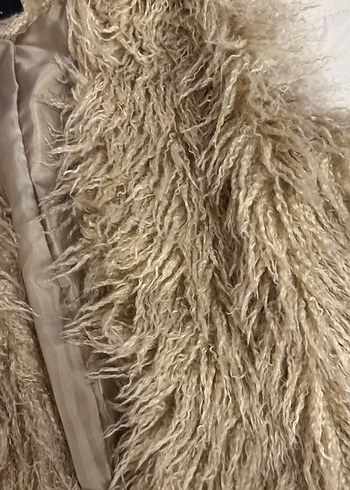 Kürk Detaylı Kadın Yün Yelek - Görsel 2