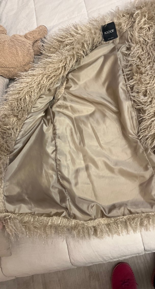 Kürk Detaylı Kadın Yün Yelek - Görsel 4