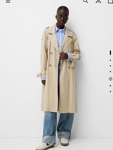Bershka trençkot
