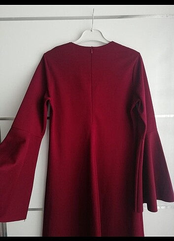 l Beden bordo Renk Tunik/ mini elbise 