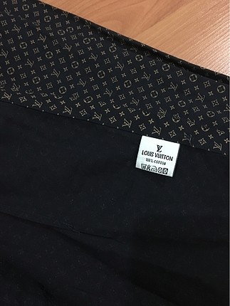 m Beden Louis Vuitton S-M uyumlu Siyah cok şeker gömlek.