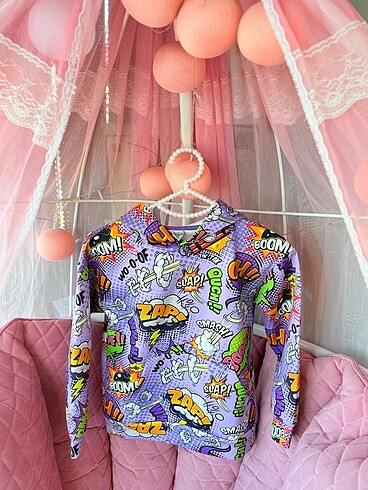 Dmb Kids-Çok Renkli 8-9 yaş.ince sweat