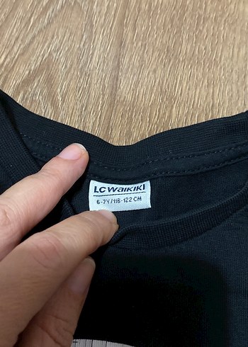 LC Waikiki Baskılı Siyah Erkek Tişört