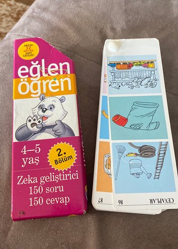 4-5 Yaş Zeka Geliştirici Eğlen Öğren Kitabı