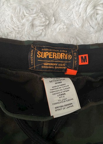 Orjinal superdry Kamuflaj Desenli  Pantolon - Görsel 3