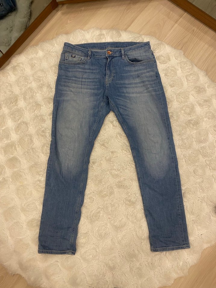 Erkek Regular Fit Denim Jean - Görsel 2