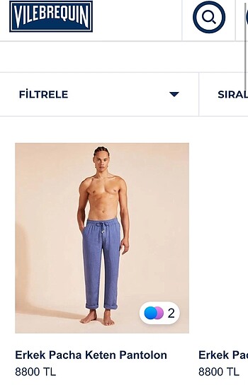 Orjinal vilebrequin pant